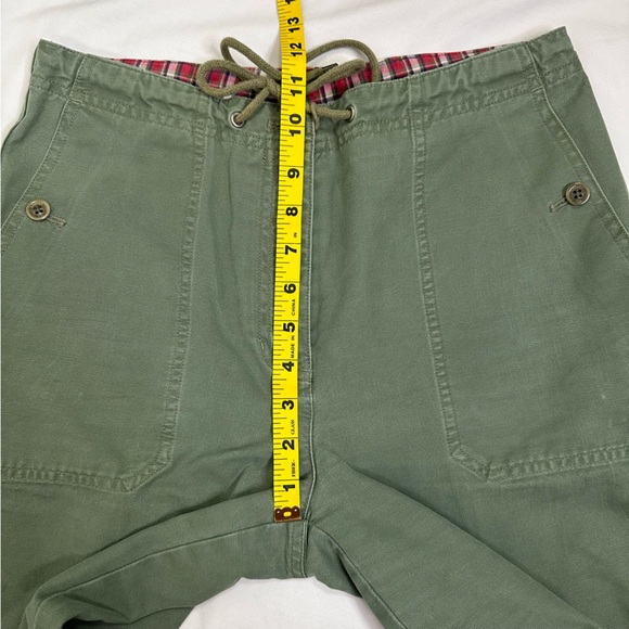 Lauren Ralph Lauren Women's Vintage Green Military Ankle Cargo Pants Size 4 - Picture 8 of 9